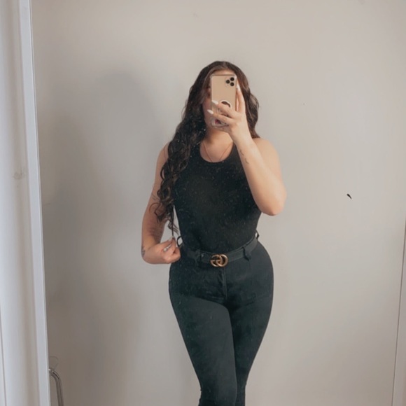 Outspoken Clothing Co. Cross Back Bodysuit - Picture 2 of 4